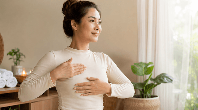 breast massage for sagging breasts
